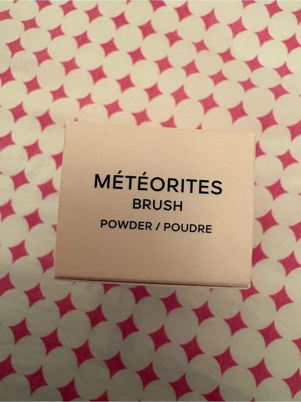 NWT GUERLAIN Météorites Powder Brush - Gold & Cream Packaging